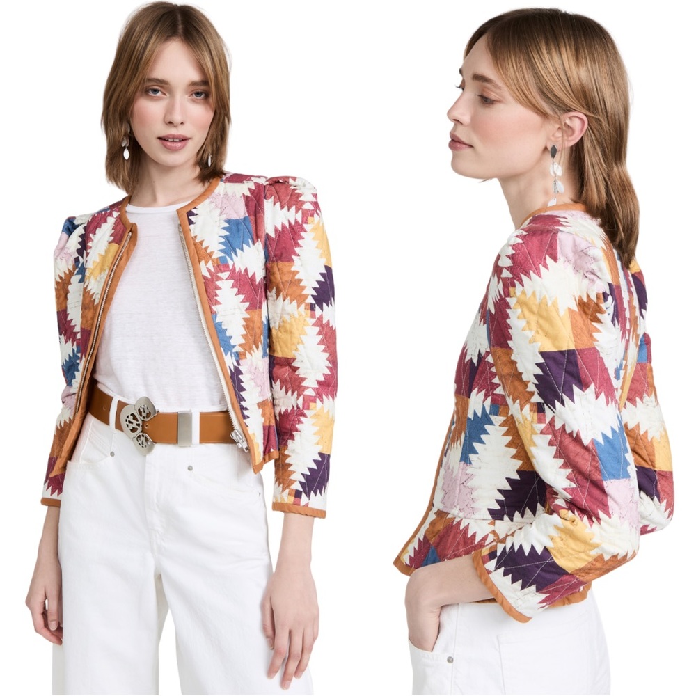 Isabel Marant Multicolor Quilted Jacket